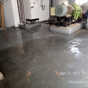 Clear Water Pump House Floor Plastering work