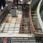 Concreting of walkway slab in CFL 1 [ Balance]