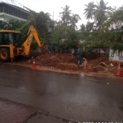 gap connection works going on paaris road