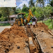 90mm 6kg rider main pipe laying 