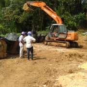 Construction of weir across Kallada river