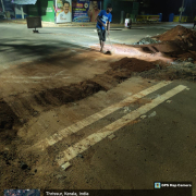 200mm DI crossing completed at nedumbal- 2FP