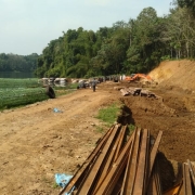 Construction of weir across Kallada river