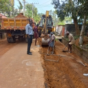 Restoration of road work