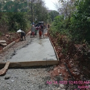 Aproch road concrete