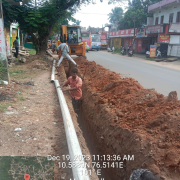  140mm 6kg pipe laying work