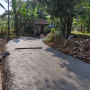 510 mm road concreting completed at pazhavara NSS road.