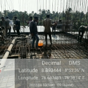 FILTER HOUSE- +13.8 m lvl bottom slab for over head tank