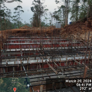 Meppadi-OHSR Strip beam concrete completed