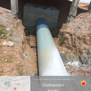 Primer application in Raw water MS pipe line