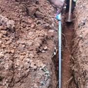 Main pipe depth