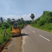 Gravity main  -PWD road restoration work