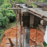 CONSTRUCTION OF STEEL BRIDEGE AT MANDYALAM BRIDGE - GRAVITY MAIN
