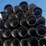 350mm DI pipe delivered at site