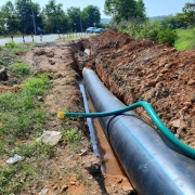 PIPE TESTING FOR FIRST STRETCH 01.02.2021