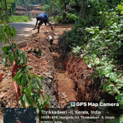 125 mm GI work at veeramangalam -mangode road