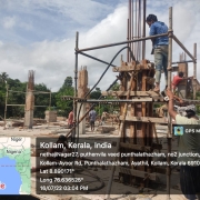 ADMIN BUILDING- Column casting