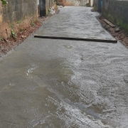 330 m Road concrete work in completed at Nanthirikkal.