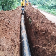 PIPE LAYING-  450MM GRAVITY 