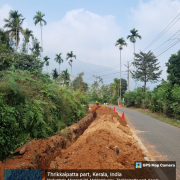 Meppadi - Pipe laying on progress