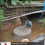 Well foundation at Manipuzha Bridge 17.05.22