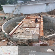 WWRT Roof slab shuttering work