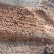 Connecting channel (CFL 3 and 1 to filter house)  : excavation in progress