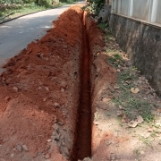 pipe laying in Anicad panchayath