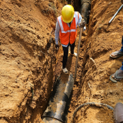 Meppadi -pipe laying on progress