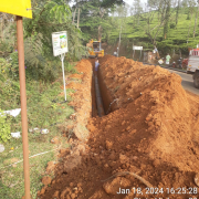 Moopainad - Pipe laying on progress