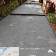 460 m Road concreting work completed at Nanthirikkal