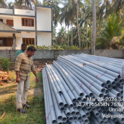 90mm 6kg pipe stacked checking by AEE, AE