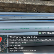 Supply of PVC pipe for Parappukkara GP