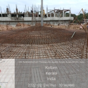 CFL 02-Base slab rebar works