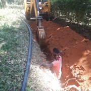 Moopainad - Pipe laying on progress