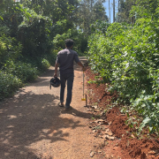 ythiri-pipe laying on progress