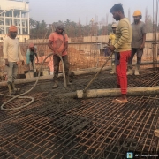 Concreting of inner base slab at CFL 01