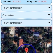Mobile app KWASM Manhole Survey page