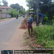 Chettikulangara ward 5 ( panachimood to kochikkal) main pvc 90mm pipe work