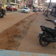 MC road pipe laying location