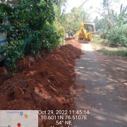 90mm 6kg pipe laying work
