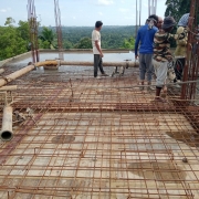 29.06.21 Chemical house FF roof slab concreting