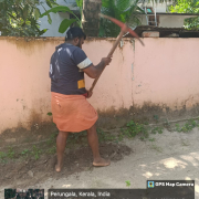 Chettikulangara ward 13 menampally road house connection