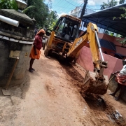 road restoration works