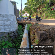 150mm GI parallel lines work at nayarupadi - mangode road