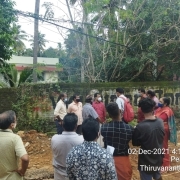 Site visit by Hon. MLA, Vattiyoorkavu Constituency