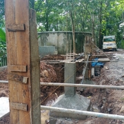 Mundamal LL pump house construction