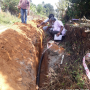 Moopainad - Pipe laying on progress