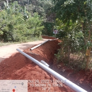 110mm 8kg pipe laying work