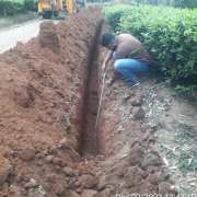 Moopainad - Pipe laying on progress